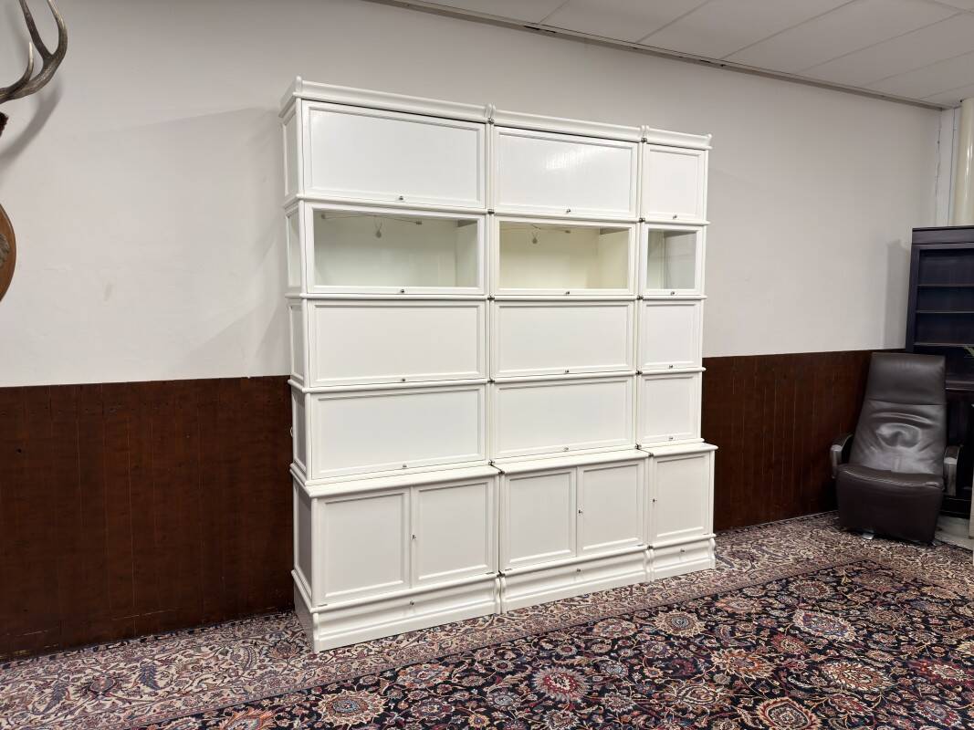 Bibliothèque anglaise Original Globe Wernicke blanche