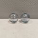Two small "Rondo" ball vases by Per Lütken for Holmegaard Glassworks 1961