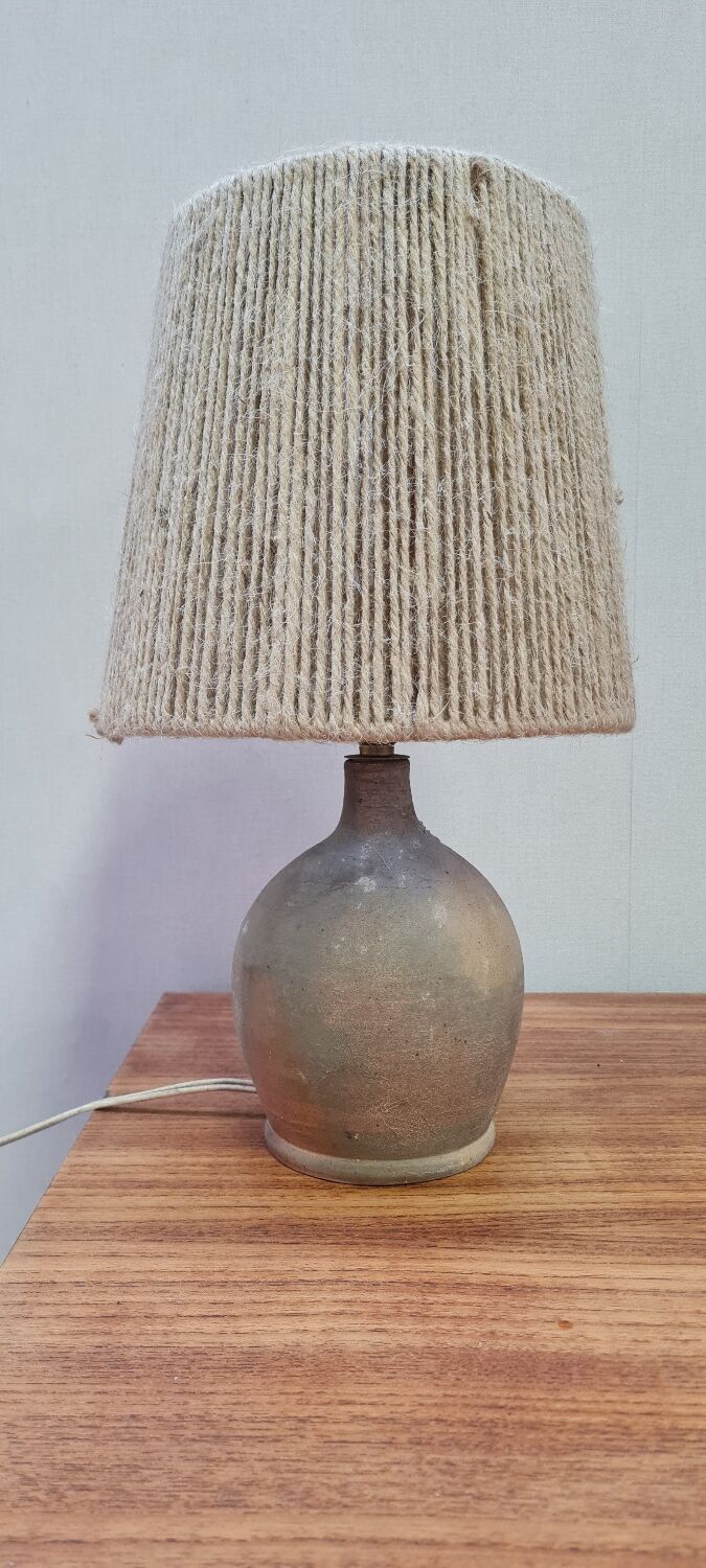 Sandstone lamp circa 1950
