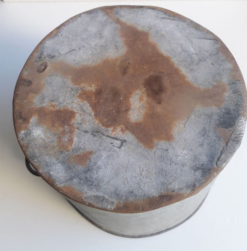 laundry machine H33cm in zinc garden