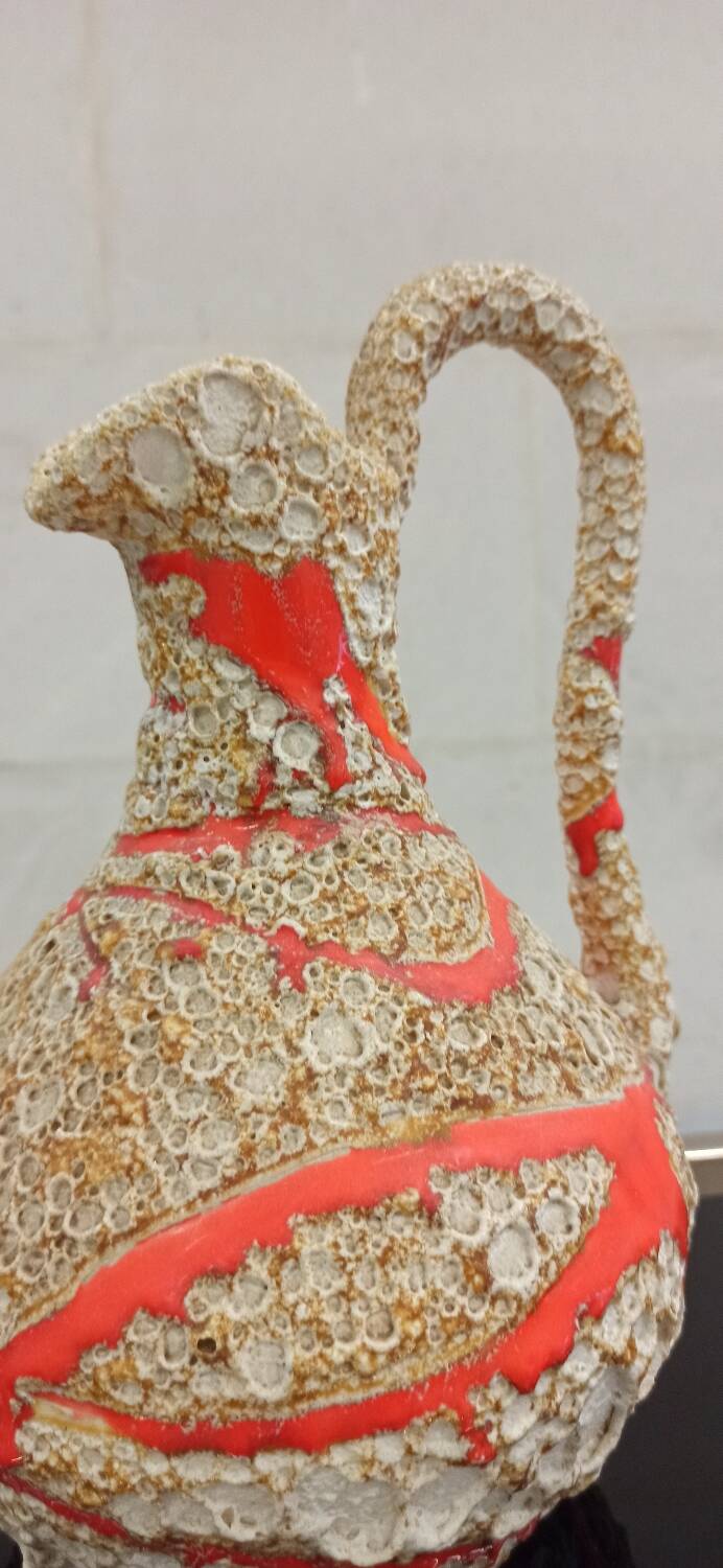 Ceramic vase from Vallauris, 70's