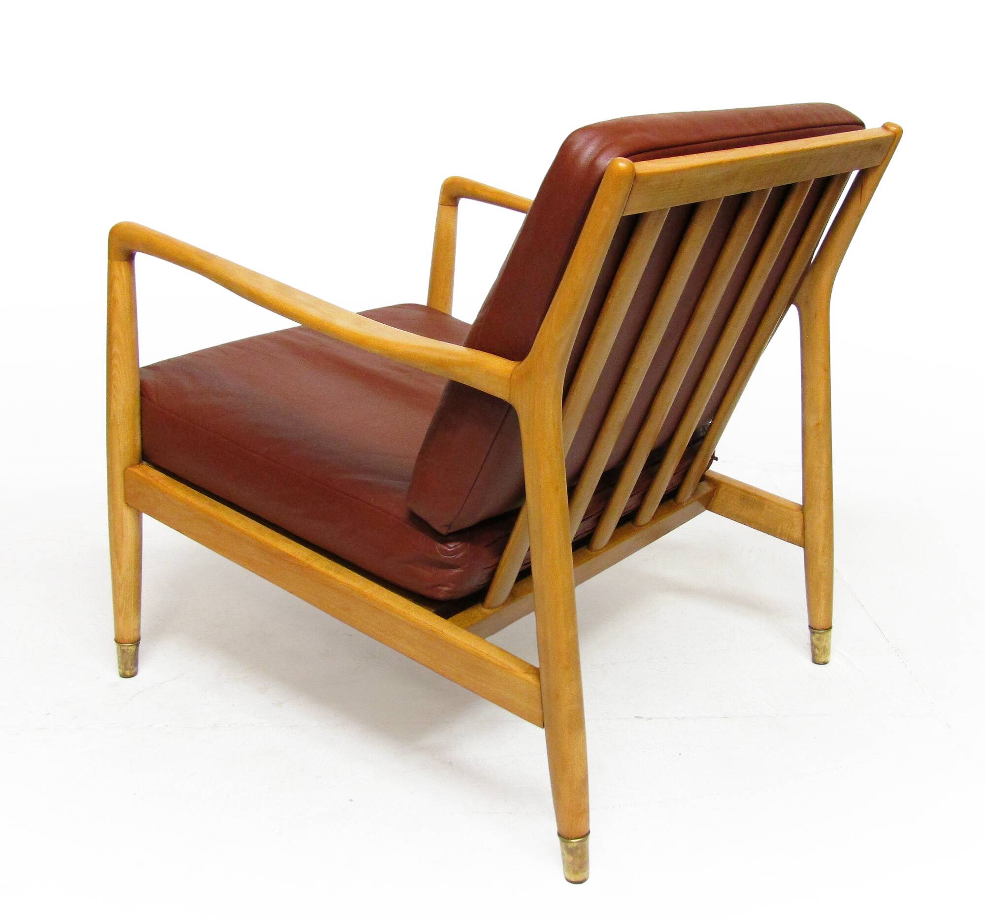 1950s Danish "USA 143" Lounge Chair by Folke Ohlsson for P Jeppesens