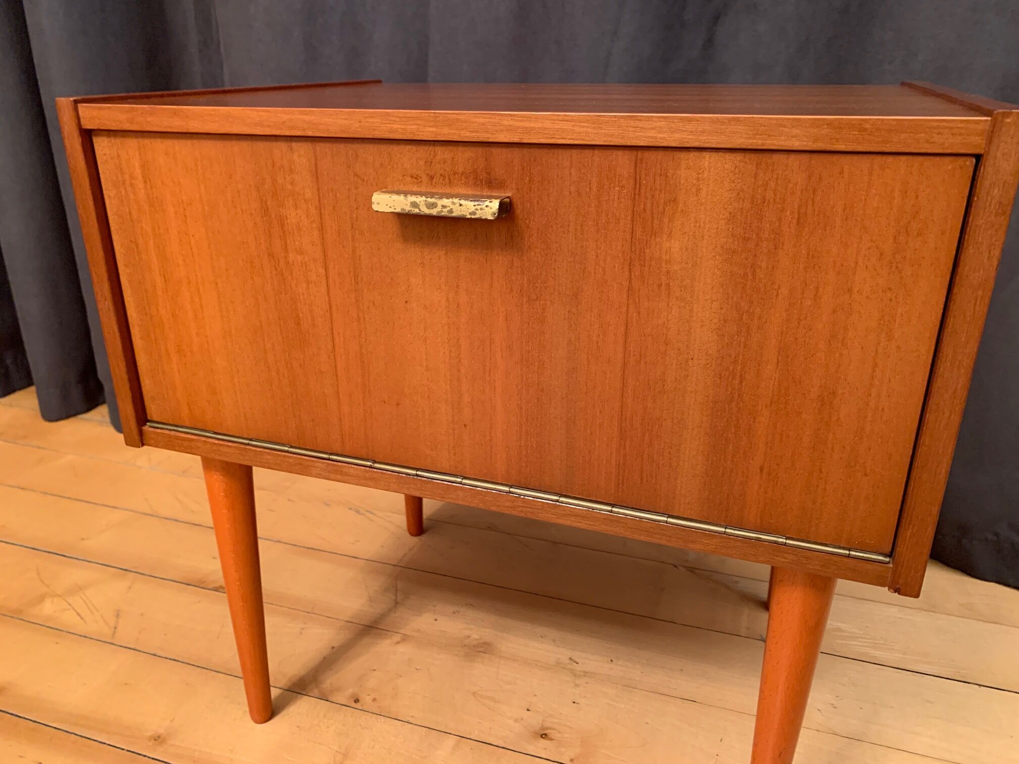 VEB Möbelfabrik nightstand, Germany, 1960s