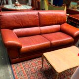 Leather sofa