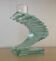 Daskas Amsterdam glass candle holder from the 80s