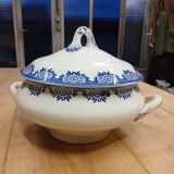 Old soup tureen Digoin and Sarreguemines