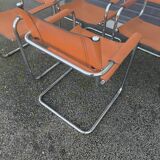 Matteo Grassi-style cantilever chairs