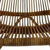 Vintage Rattan Chair Dirk Van Sliedregt Rohe Noordwolde 1960