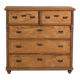 Commode ancienne en pin décapé – Meuble rustique européen primitif – circa 1920 #109