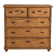 Commode ancienne en pin décapé – Meuble rustique européen primitif – circa 1920 #109