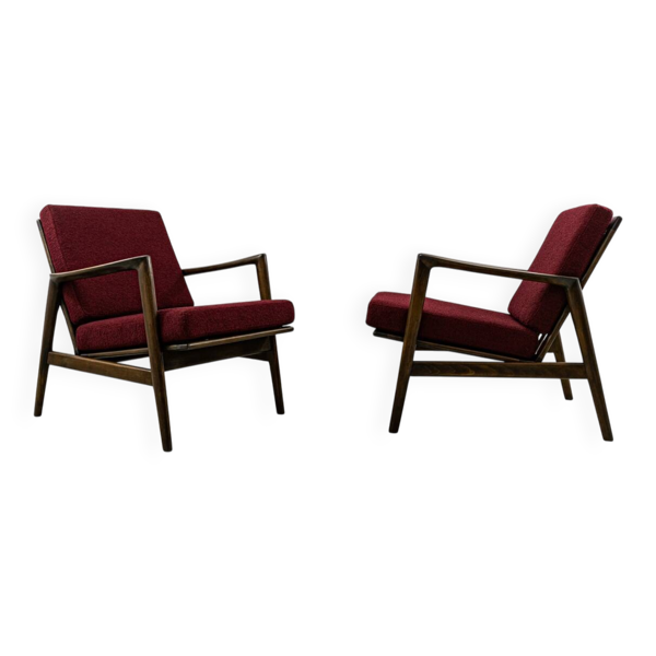 Fauteuils vintage, Type 300-139, Swarzędzkie Fabryki Mebli, Pologne, 1960