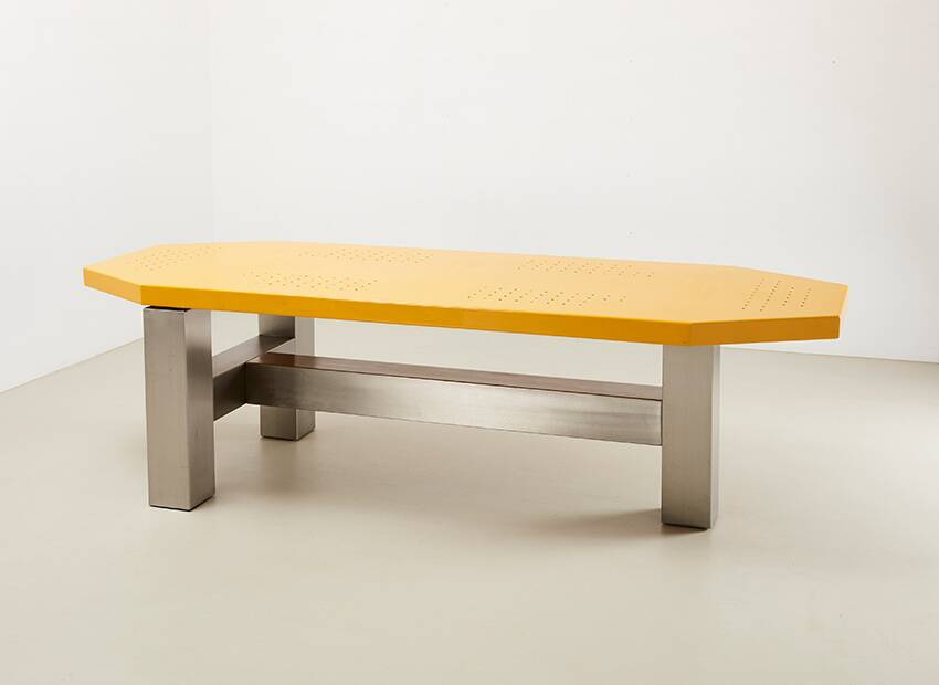 Very rare TE20 Dining Table by Martin Visser & Joke van der Heyden for 't Spectrum 1988