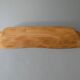 Large solid wood bowl, hand carved