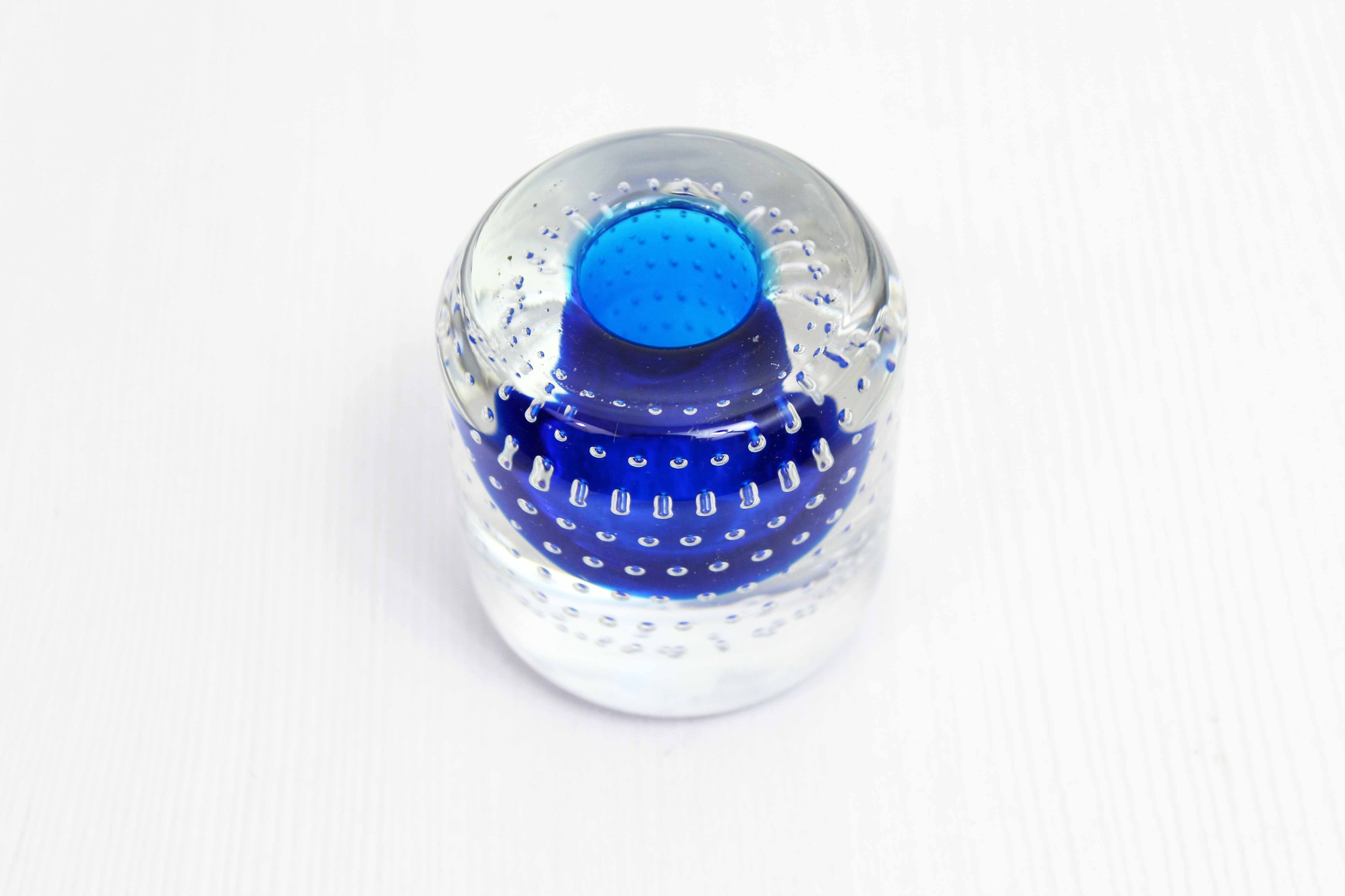 Murano glass candle holder 1970