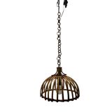 Handcrafted  Rattan Light Pendant 1960’s