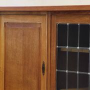 Vintage Danish 1960s modern oak cabinet in the style of Henning Kjærnulf
