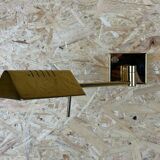 60s 70s wall lamp articulated lamp brass Relco Made in Italy Design