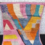 Traditional Moroccan wool rug 3 x 2 m