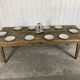 Table de ferme grande