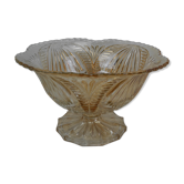 Coupe cristal tchécoslovaquie déco vintage crystal cup czechoslovakia kristall