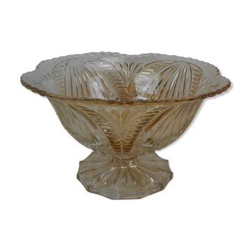 Czechoslovakia crystal cup vintage deco crystal cup czechoslovakia kristall