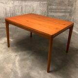 Danish teak dining table by H. Kjaernulf 60s