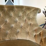 Khaki green toad sofa