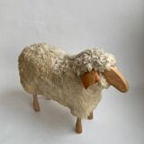 Vintage design Mouton stool 1970