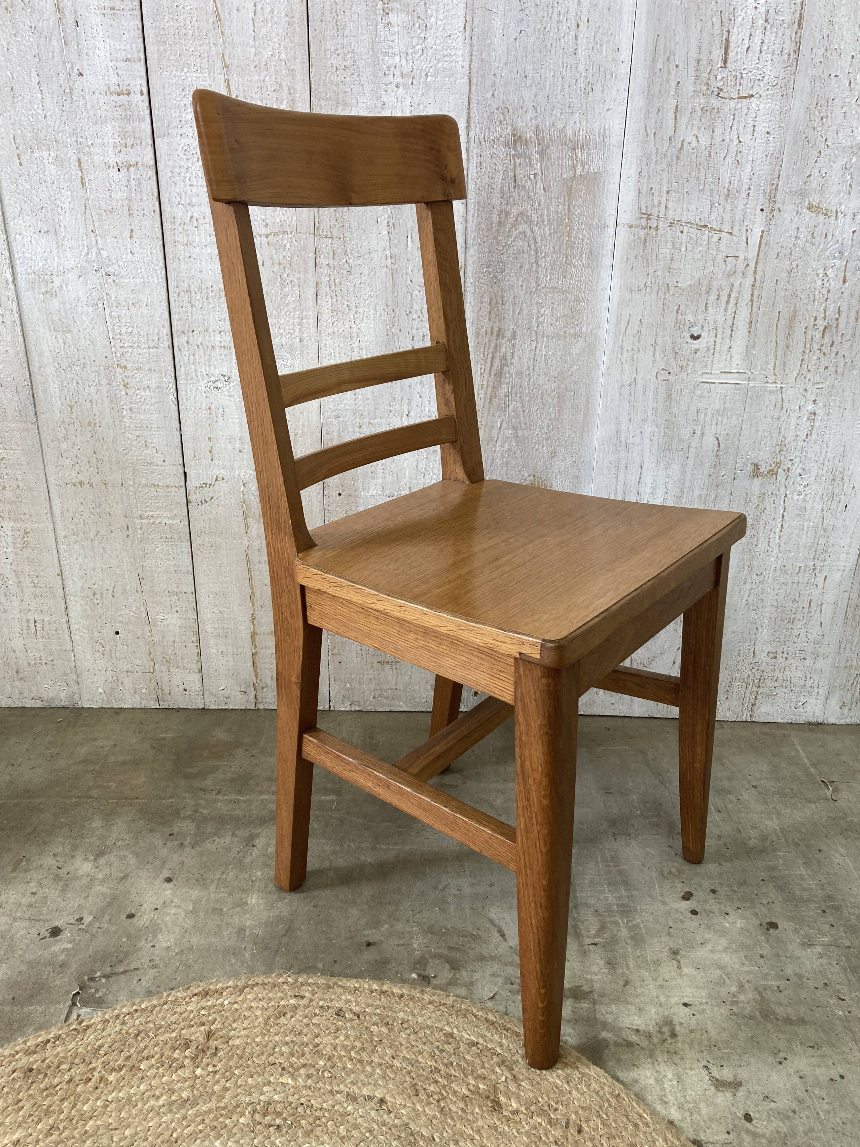 Set of three bistro chairs