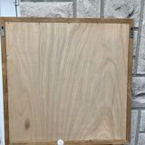 Grand miroir entourage en bois