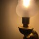 Art deco torchiere wall light