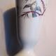 Paris porcelain mazagran, In-flight Hirondelle and other Art Deco bird