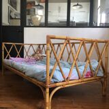 Teenage rattan bed