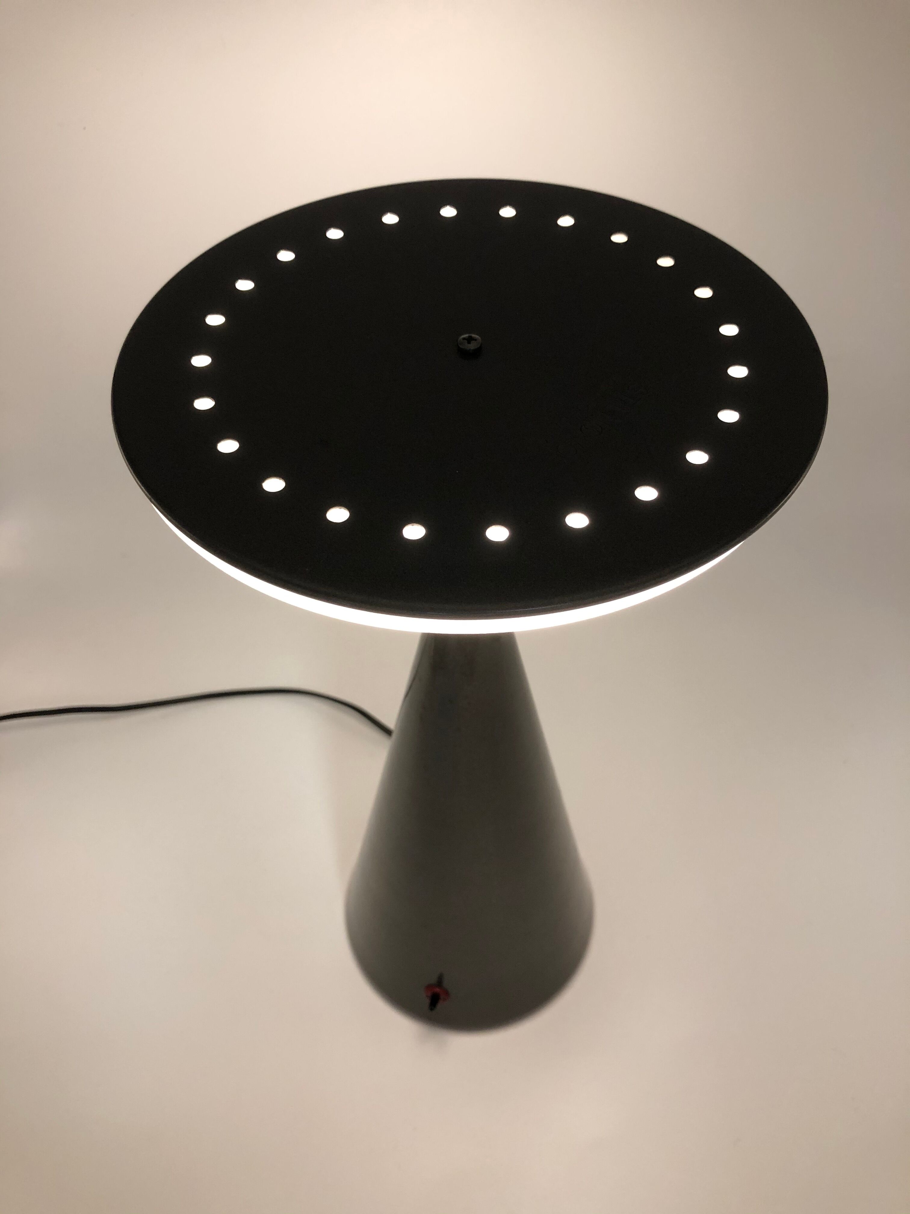 "Ziggurat" lamp by Shigeaki Asahara for Stilnovo, circa 1980