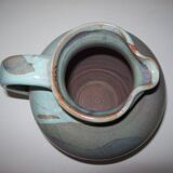 Ceramic pitcher signed Paturel