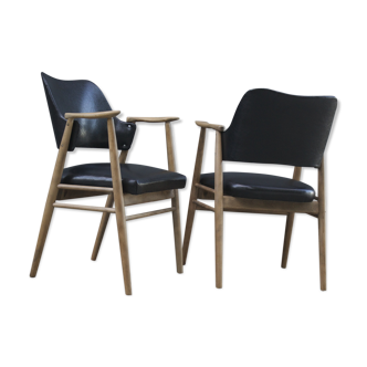 Pair of Scandinavian year 60 Office Chair