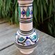 Hand decorated vase