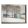 Small Vintage Modernism Painting Landscape, signed Rydholm