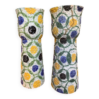 Paire de vases Romacrea