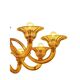 Italian Contemporary Modern Elegant "Rigadin" Murano Glass Chandelier