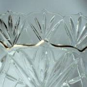 Ice bucket from the 1930s - made of heavy lead crystal glass