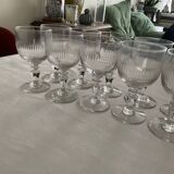 Verres en Crystal vintage
