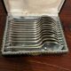 Box of 12 teaspoons Christofle France