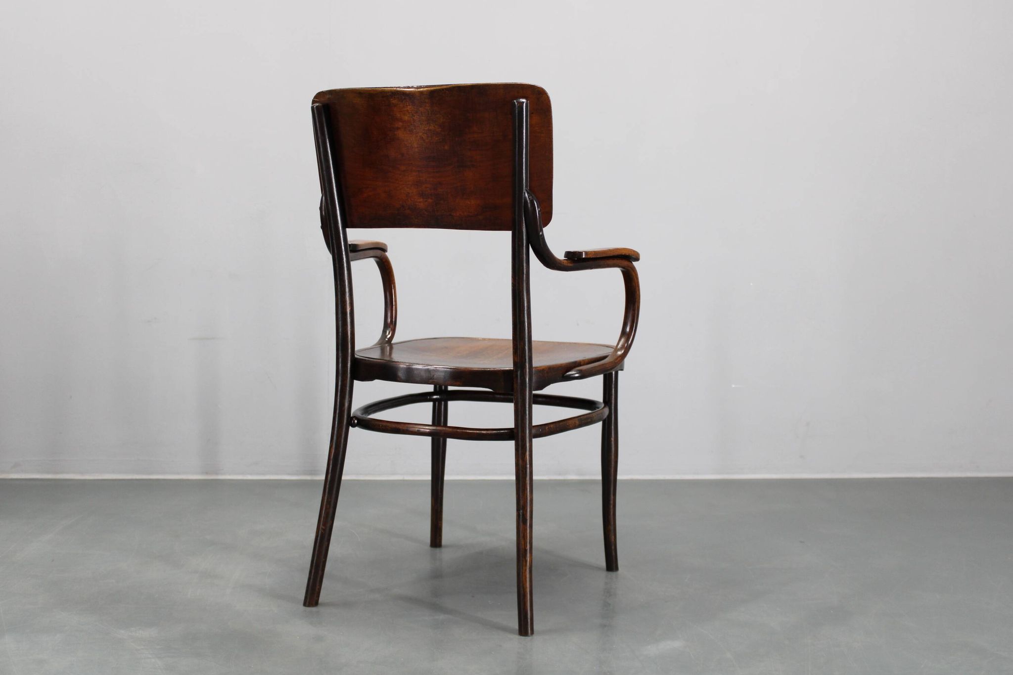 1940s Thonet beech chair no. 57, Czechoslovakia