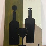 Oil on double-sided panel