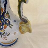 Desvres polychrome earthenware vase