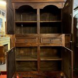 18th century cabinet or cabinet in solid walnut circa 1760