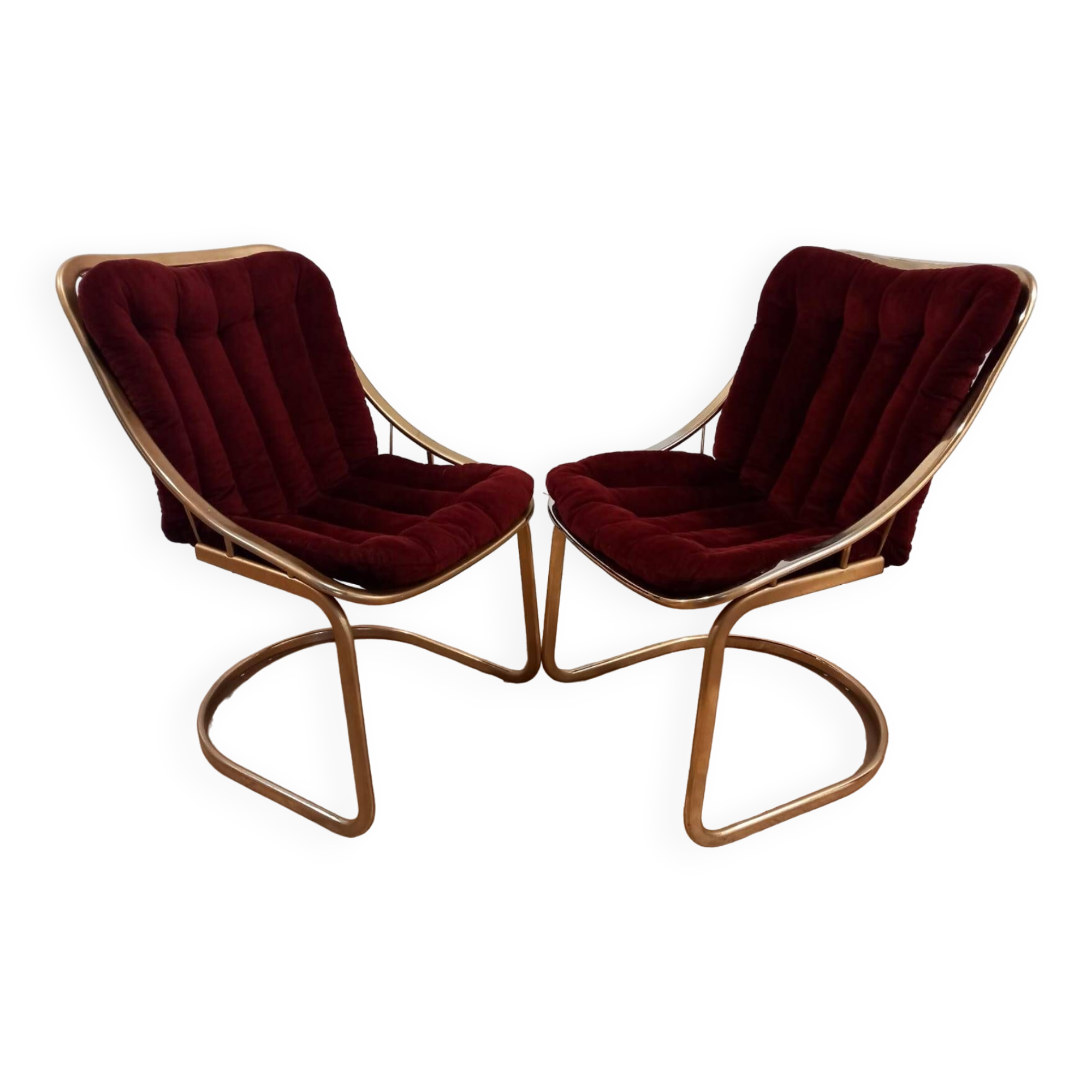 Une paire de chaises Italie années 1970