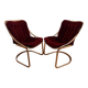Une paire de chaises Italie années 1970