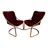 Une paire de chaises Italie années 1970
